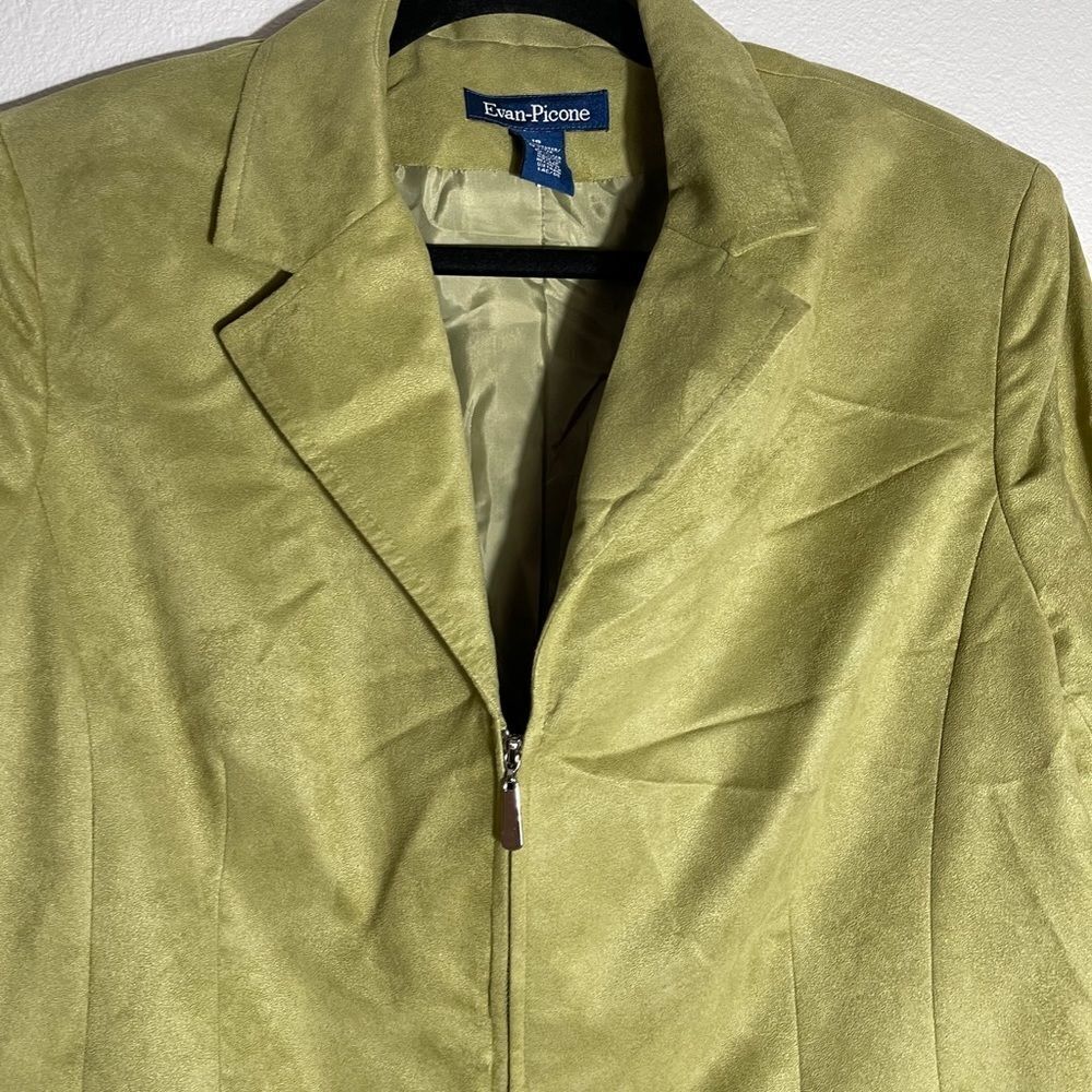 ‎Evan-Picone Chartreuse Jacket - Picture 7 of 8
